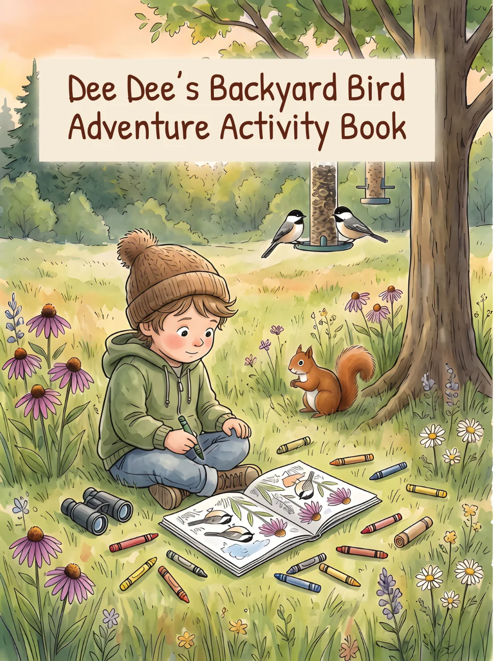 Backyard Bird Adventure Activity Book cover