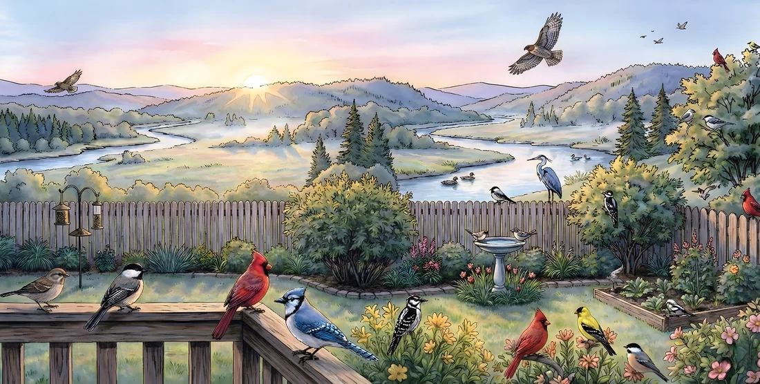Spread &mdash; the whole flock